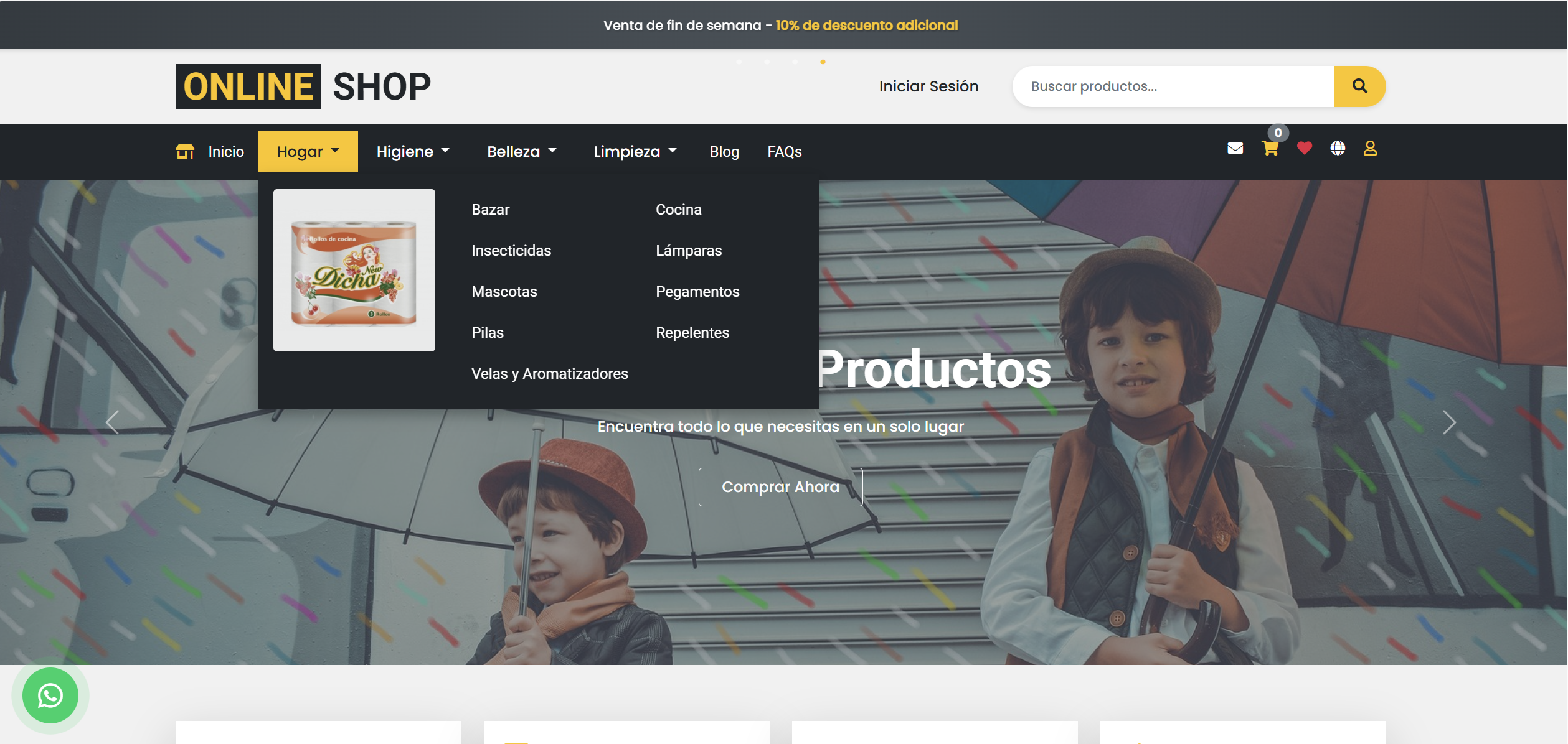 Multi-Warehouse E-commerce - Frontend Profesional